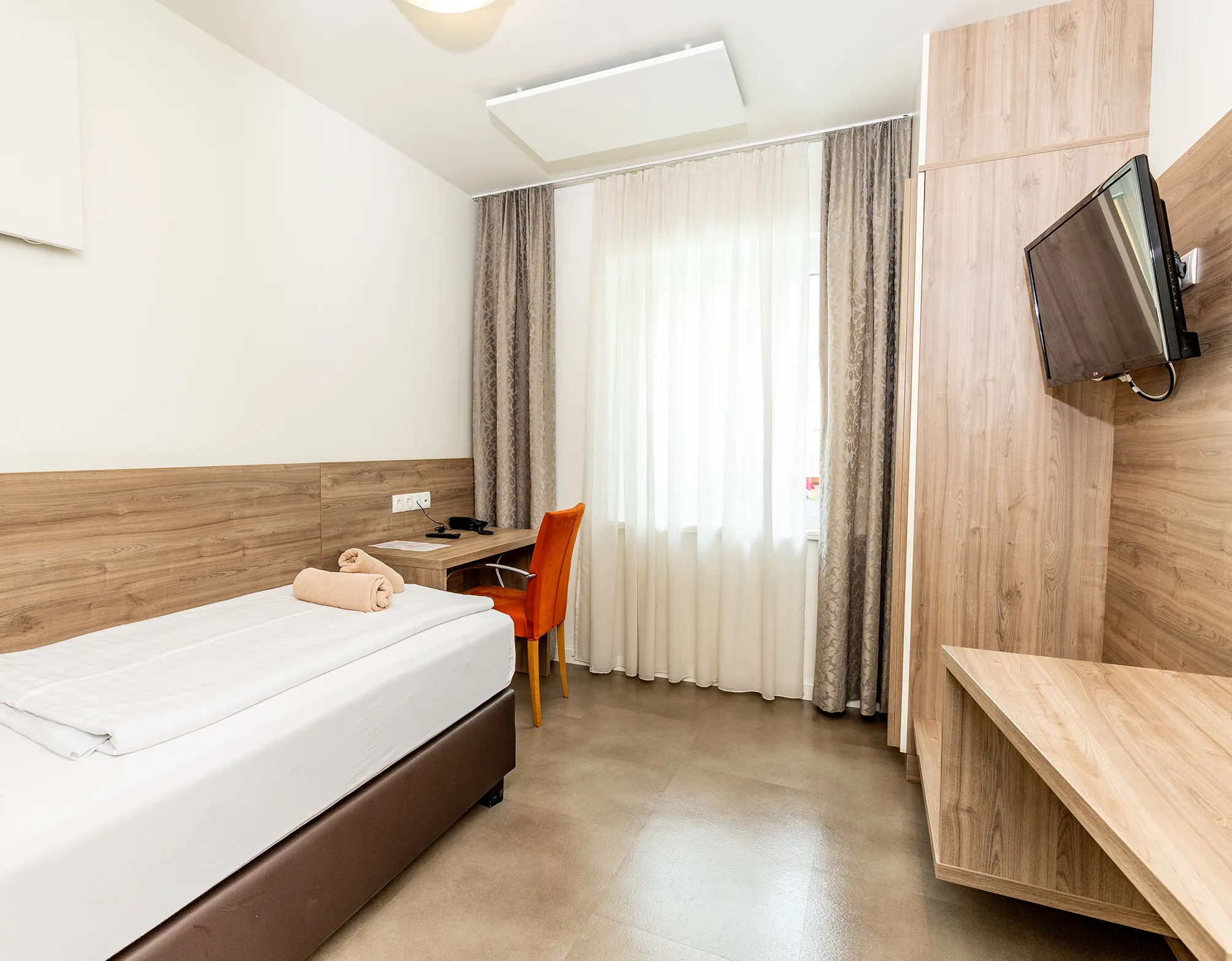Einzelzimmer im Hotel Mosser St. Veit